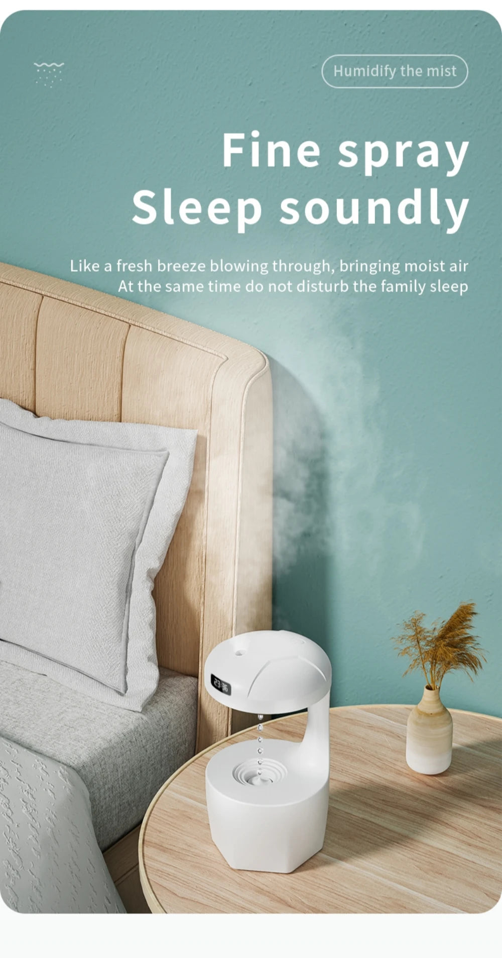 Anti Gravity Air Humidifier